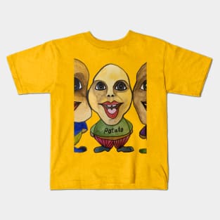 Potato family Kids T-Shirt